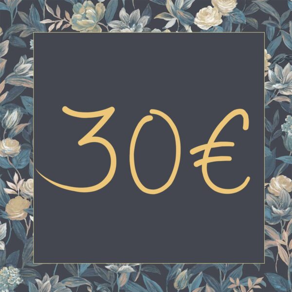 Chèques cadeaux de 30€