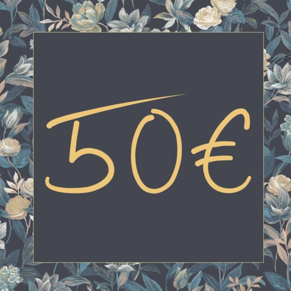 Chèque cadeaux de 50€