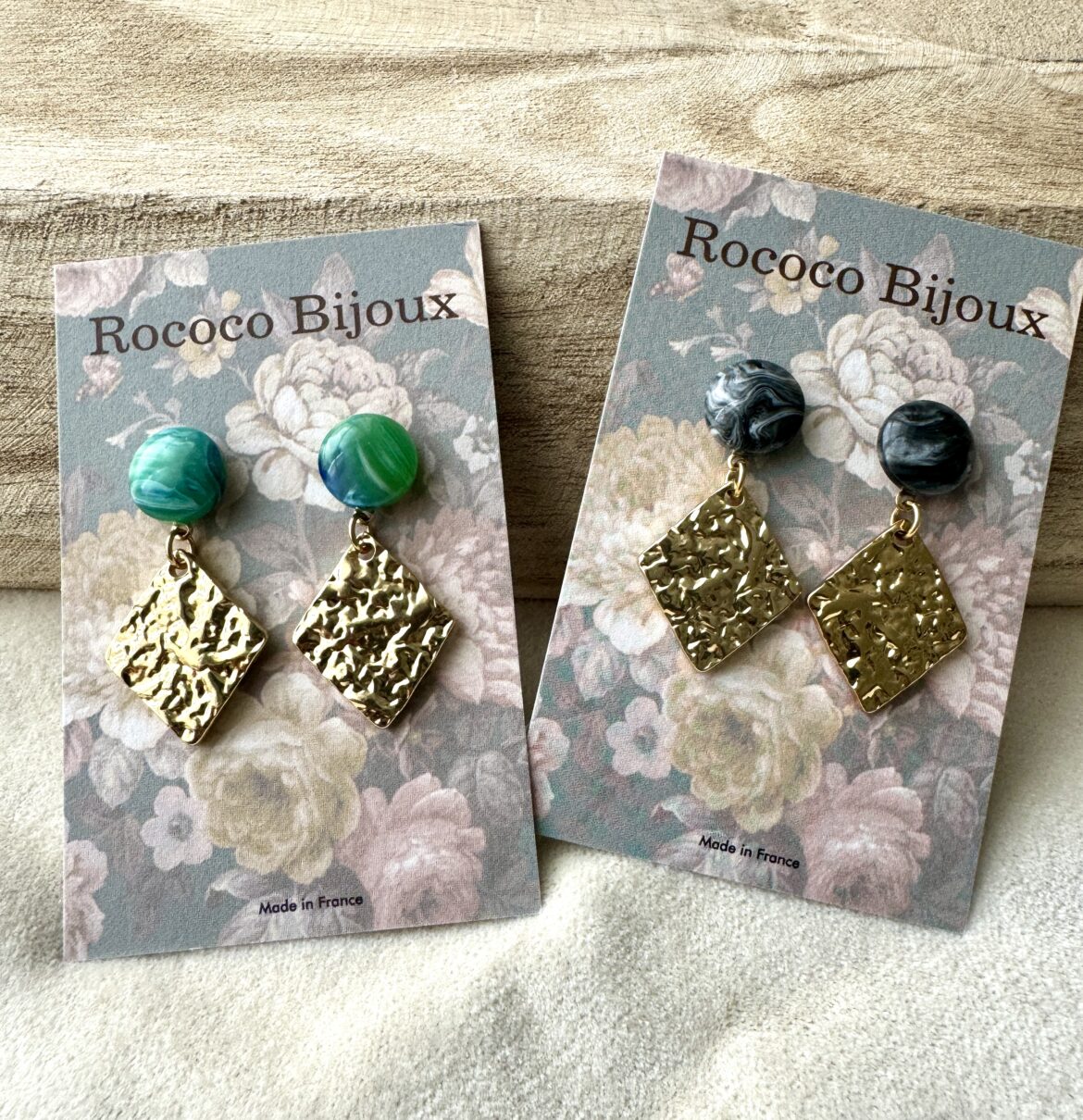 Boucles d’oreilles Marion