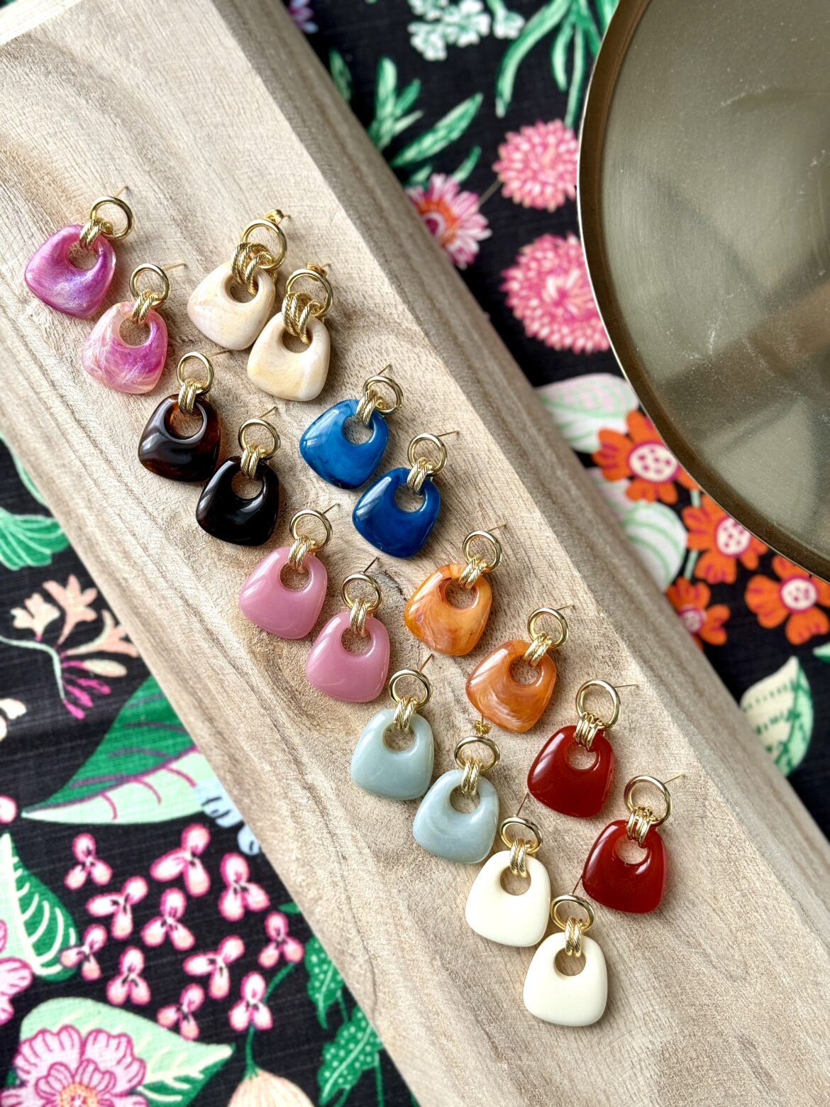 Boucles d’oreilles Gisèle