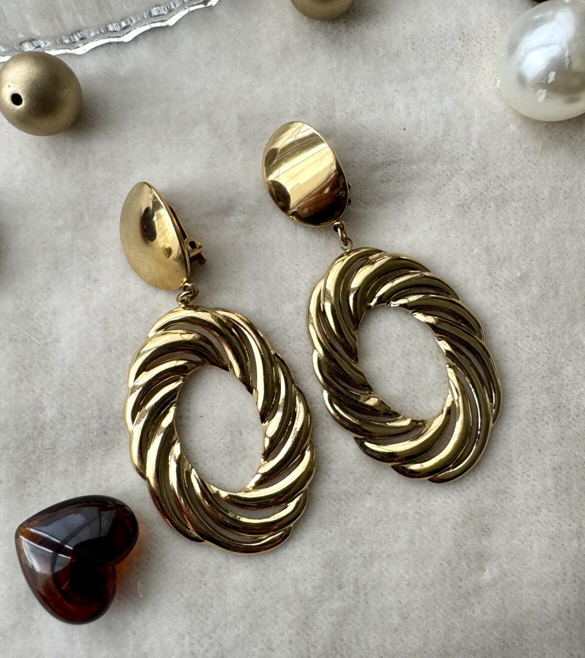 Boucles d’oreilles clips Claudia
