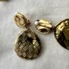 Boucle d'oreilles clips acier inoxydable