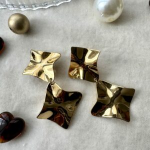 Boucles d’oreilles clips Regina – Image 2