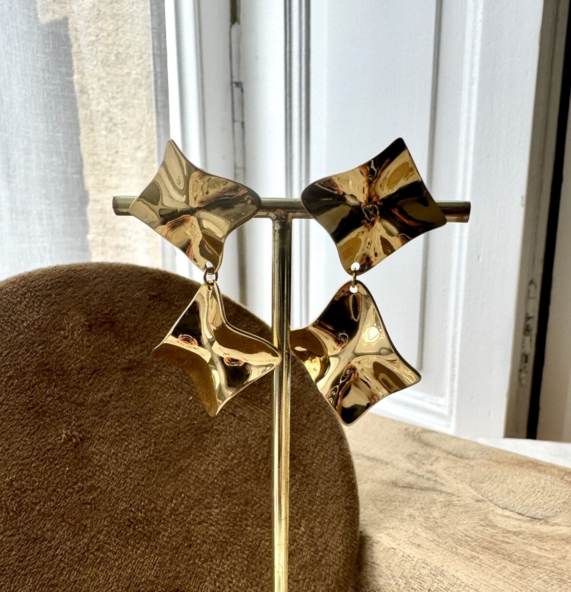 Boucles d’oreilles clips Regina