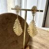 boucles d'oreilles clips acier inoxydable