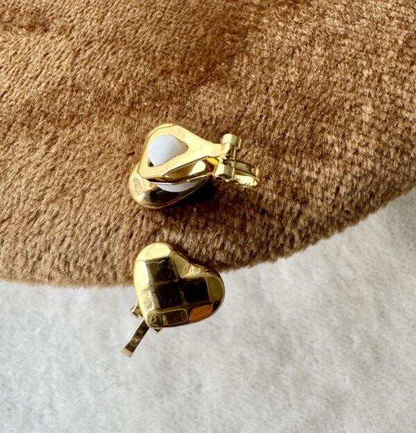boucles d'oreilles clips acier inoxydable