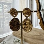 Boucles d’oreilles clips Neige – Image 2