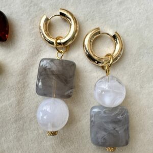Boucles d'oreilles acier inoxydable