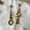 Boucles d'oreilles acier inoxydable