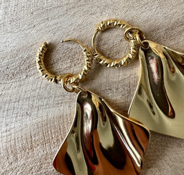 Boucles d'oreilles acier inoxydable