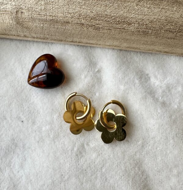 Boucles d’oreilles Marguerite – Image 3
