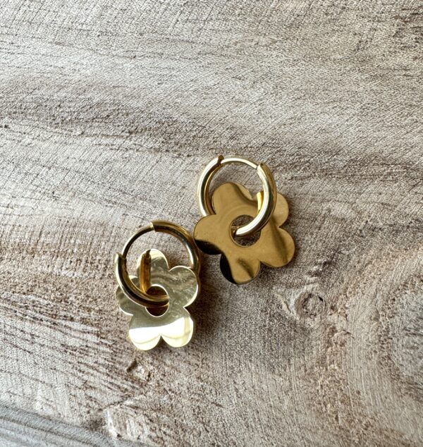 Boucles d’oreilles Marguerite – Image 4