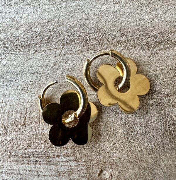 Boucles d’oreilles Marguerite – Image 5