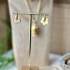 Boucles d'oreilles acier inoxydable
