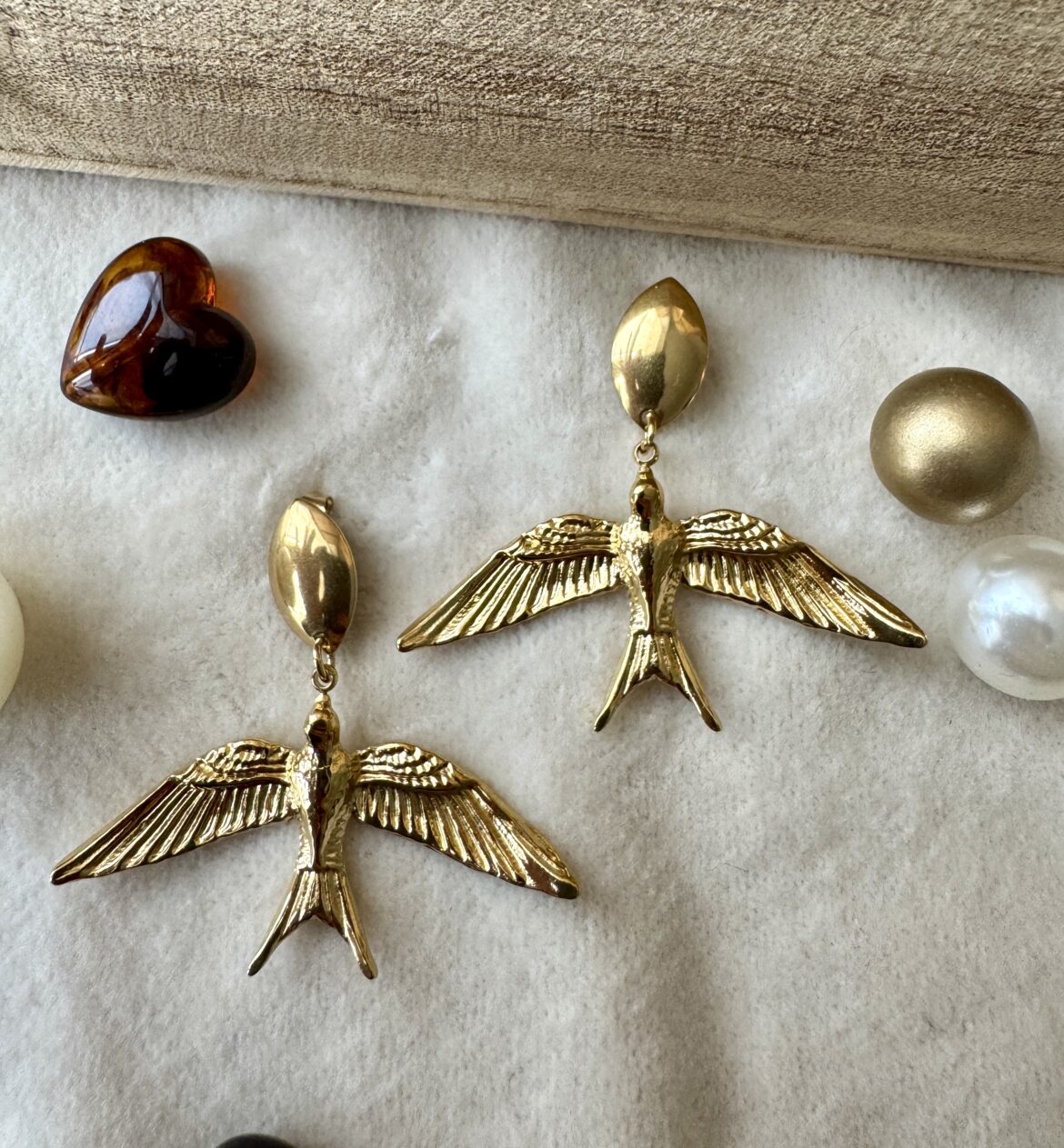 Boucles d’oreilles Mésange