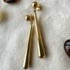 boucles d'oreilles acier inoxydable