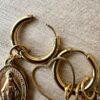 Boucles d'oreilles acier inoxydable