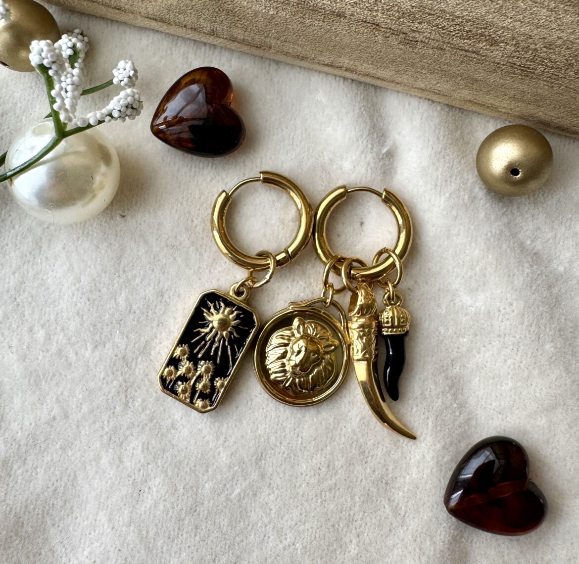 Boucles d’oreilles King