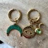 Boucles d'oreilles acier inoxydable