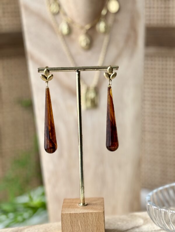 Boucles d’oreilles Coralie – Image 3