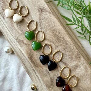 Boucles d'oreilles acier inoxydable