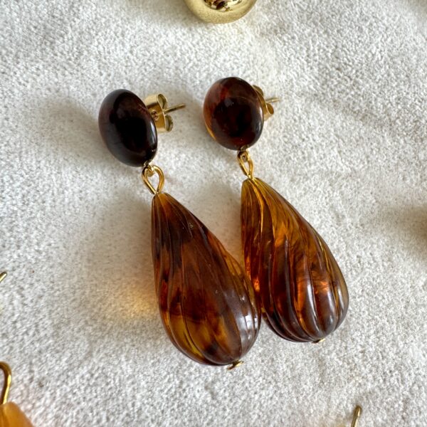 Boucles d'oreilles Spirales – Image 2