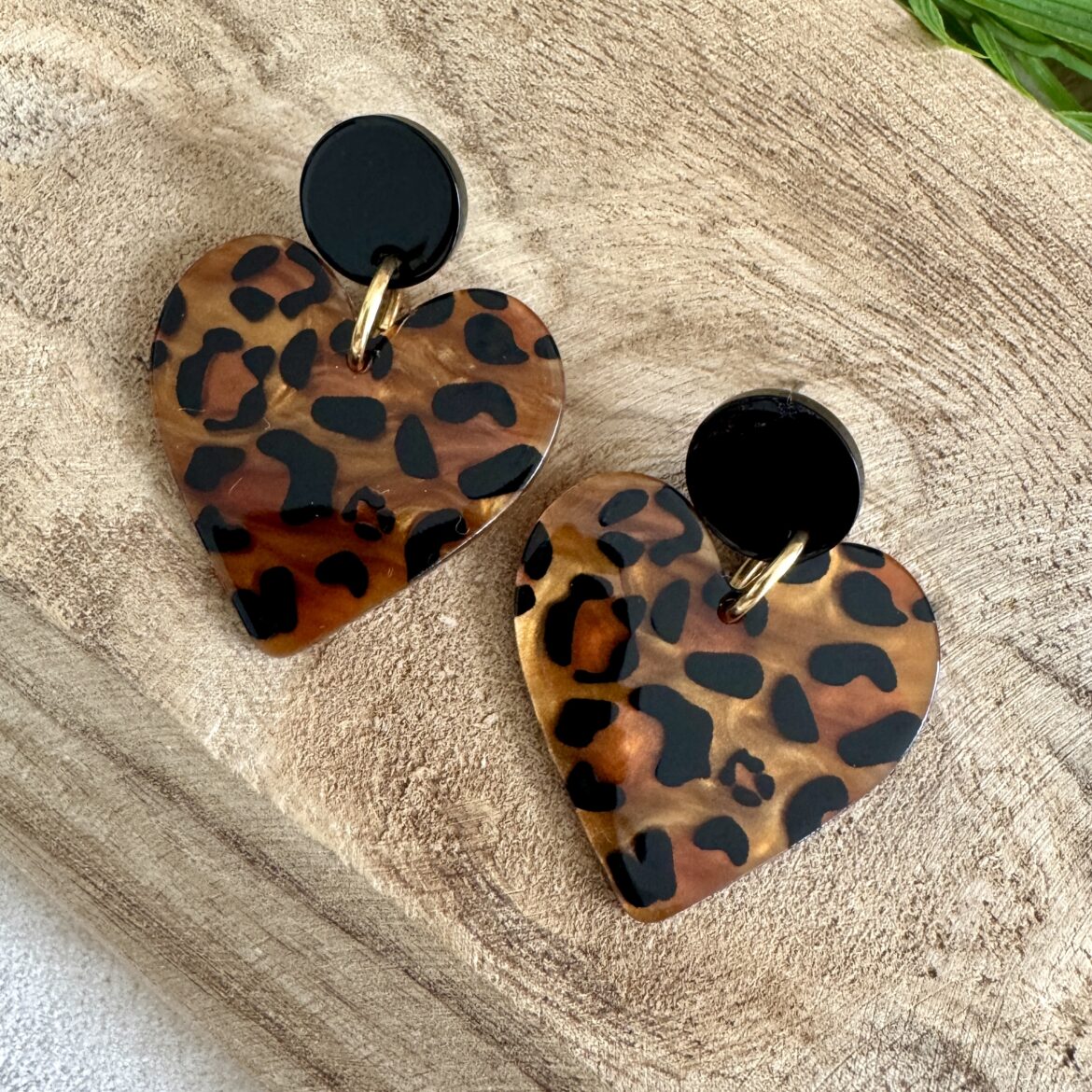 Boucles d’oreilles Féline