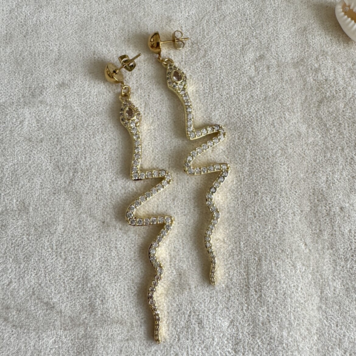 Boucles d’oreilles Ecailles