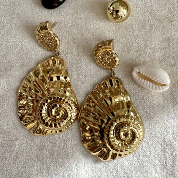 Boucles d'oreilles acier inoxydable