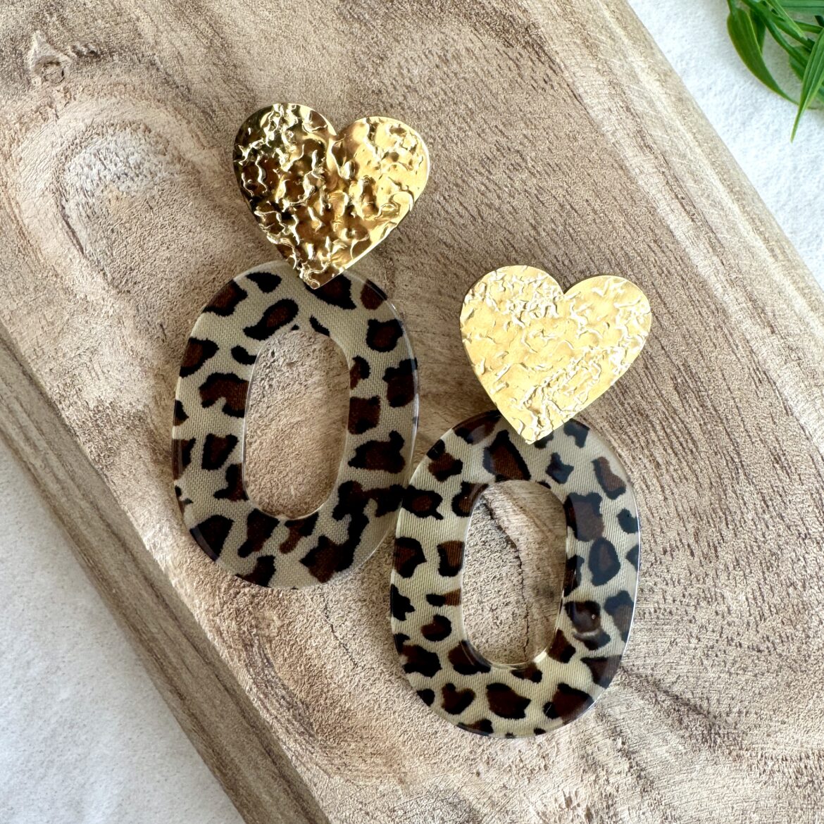 Boucles d’oreilles Léo
