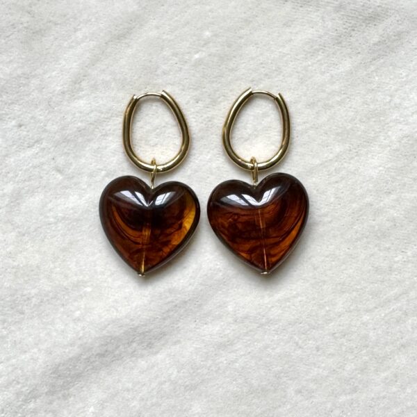 Boucles d'oreilles Rose – Image 8