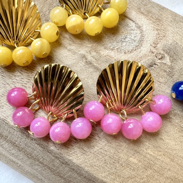 Boucles d'oreilles Perles d'Ecume – Image 6