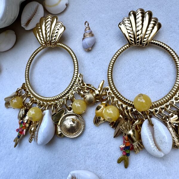 Boucles d'oreilles acier inoxydable
