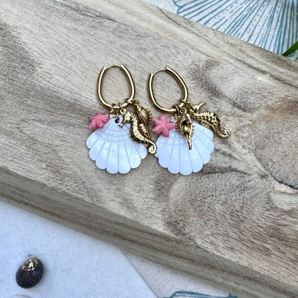 Boucles d'oreilles acier inoxydable