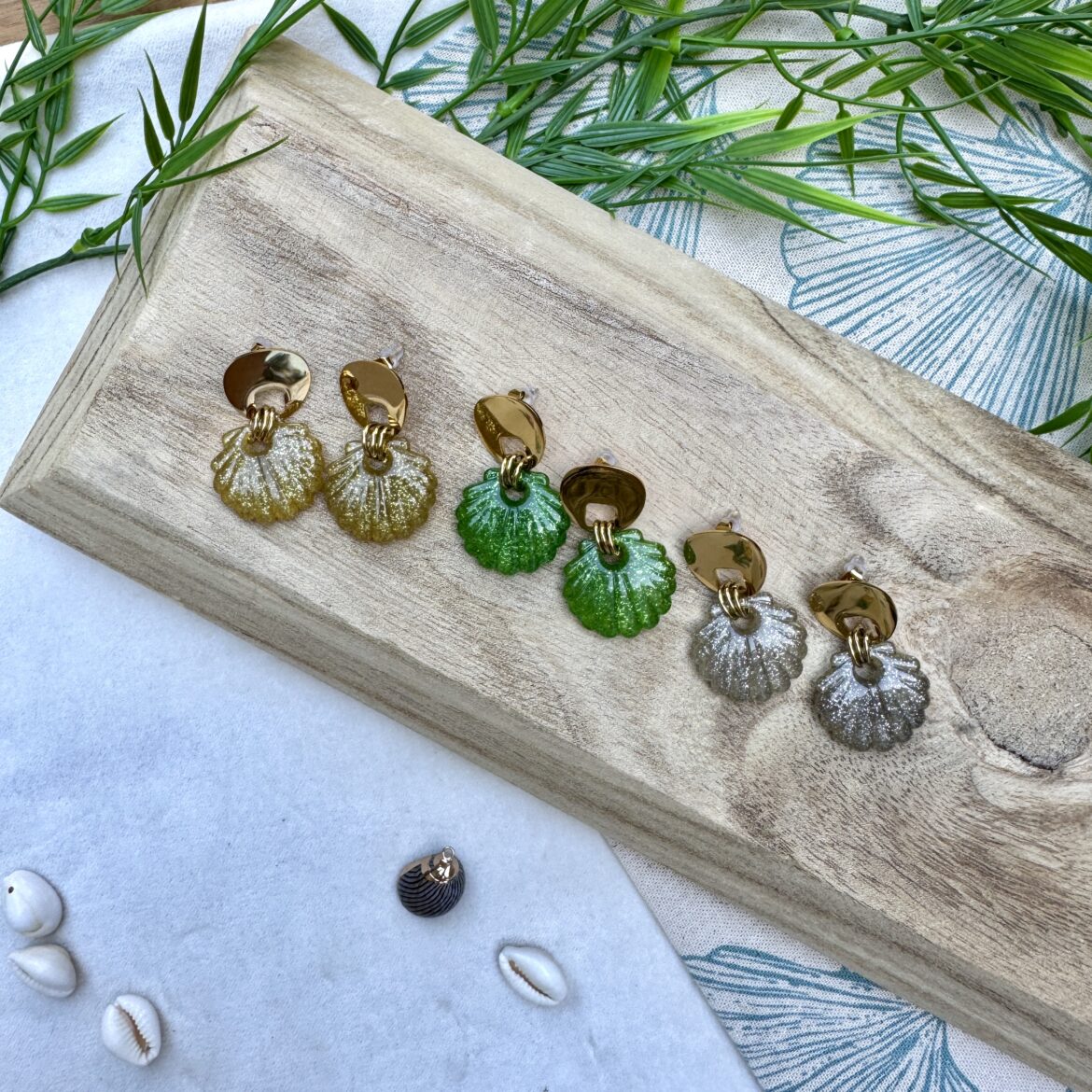 Boucles d’oreilles Océania