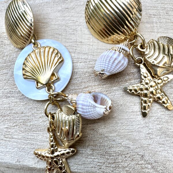 Boucles d'oreilles acier inoxydable