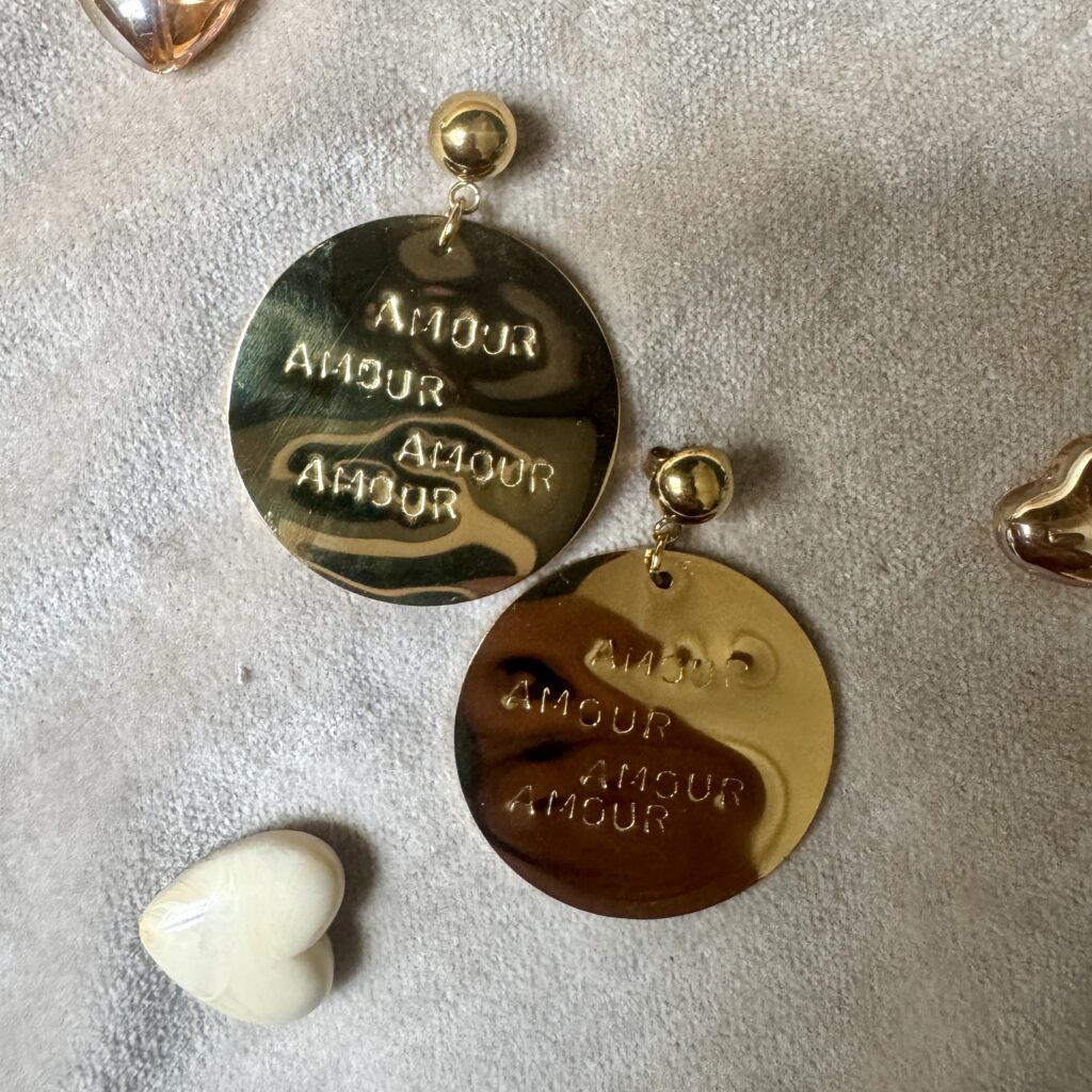 Boucles d'oreilles Amour