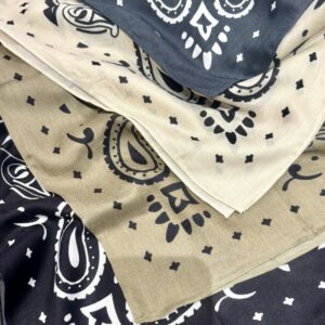 Foulard imprimé bandana 90x90