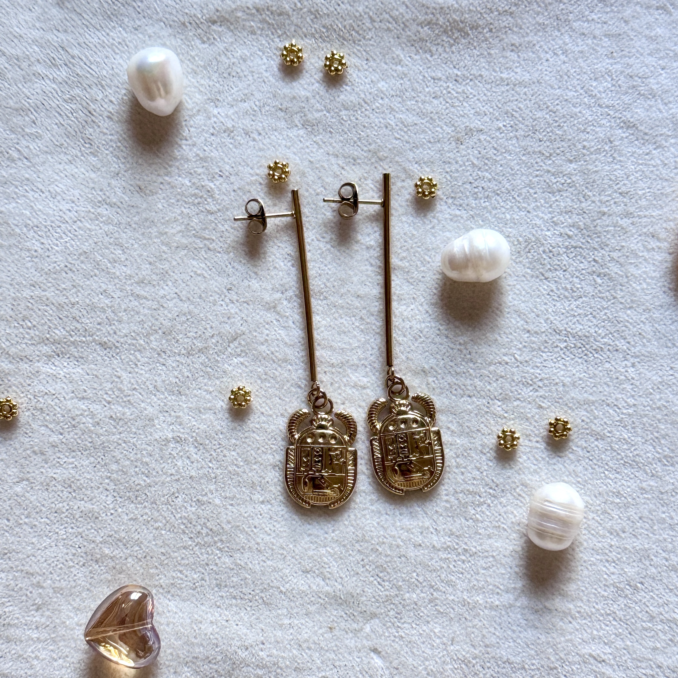 Boucles d'oreilles Scarabée – Image 14