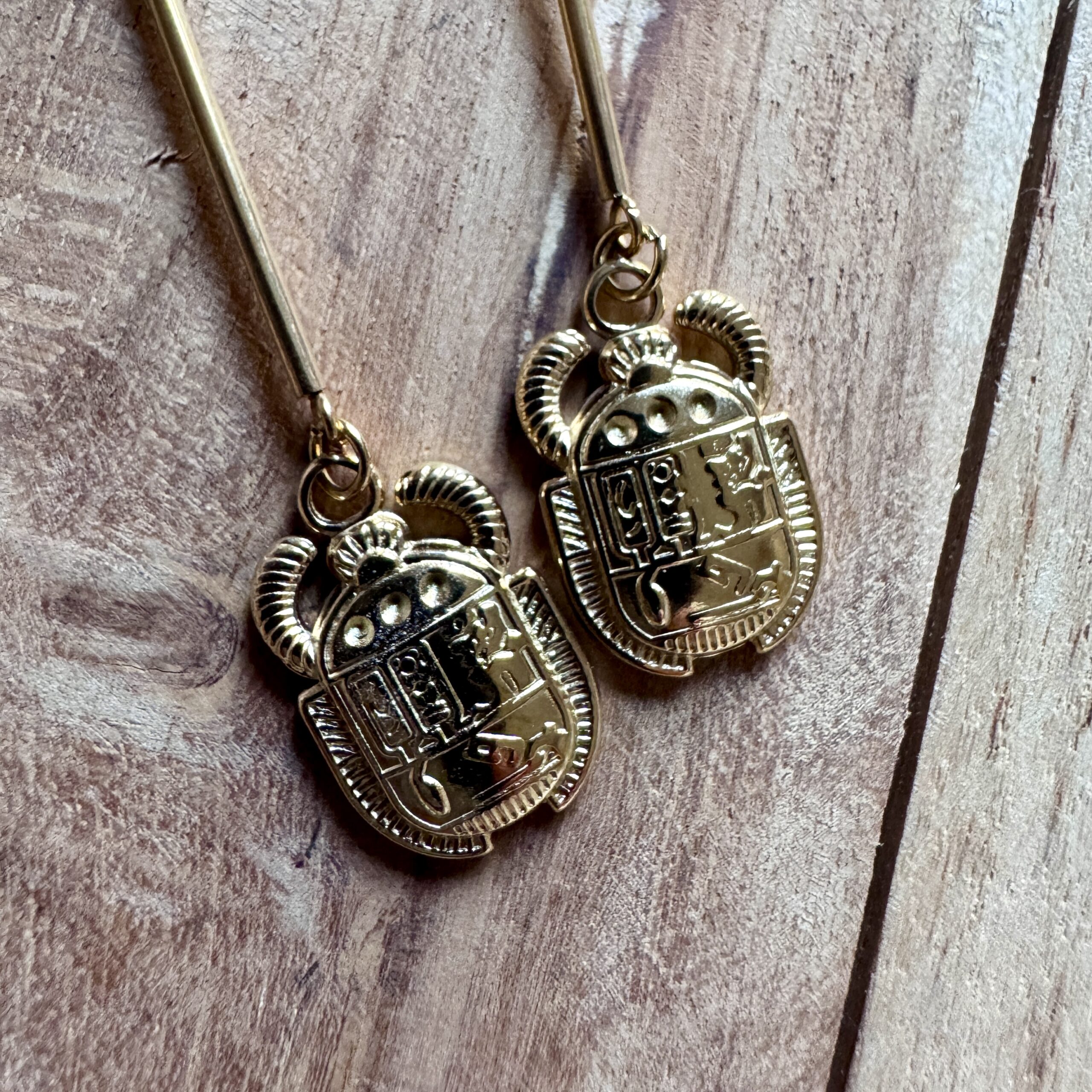 Boucles d'oreilles Scarabée – Image 11