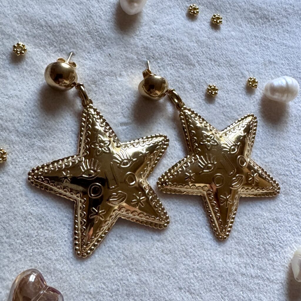 Boucles d'oreilles Constellation