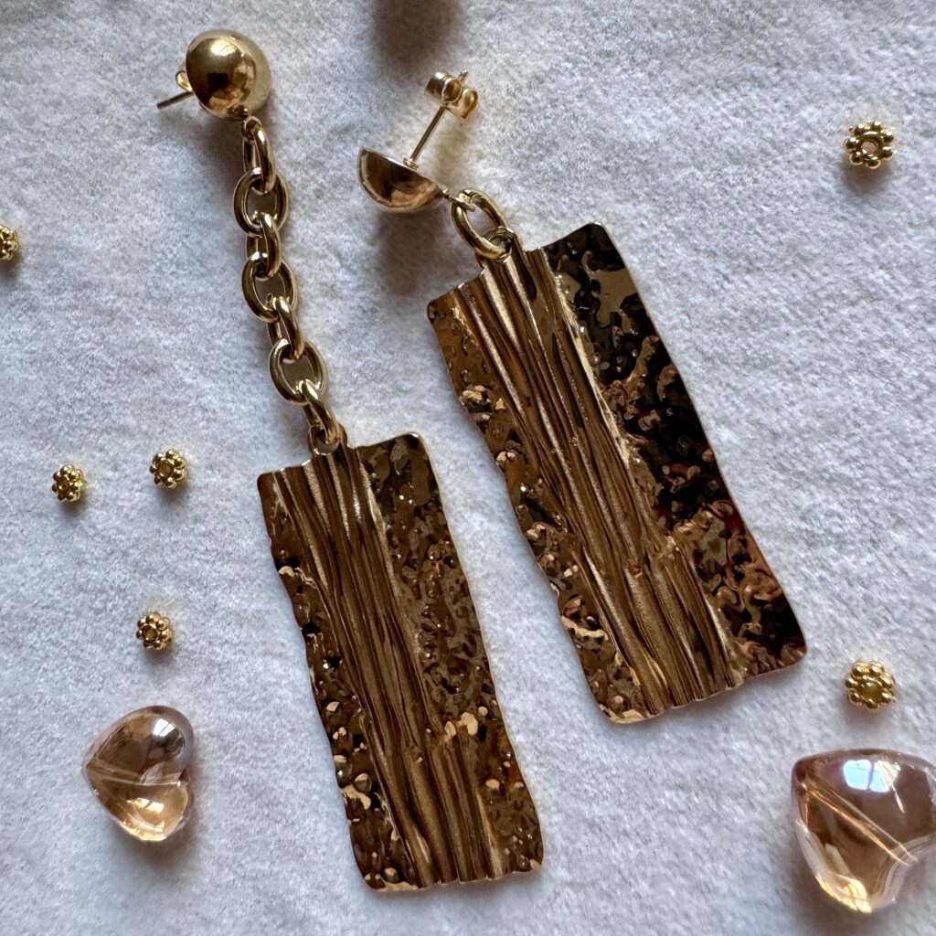 Boucles d'oreilles Ambre