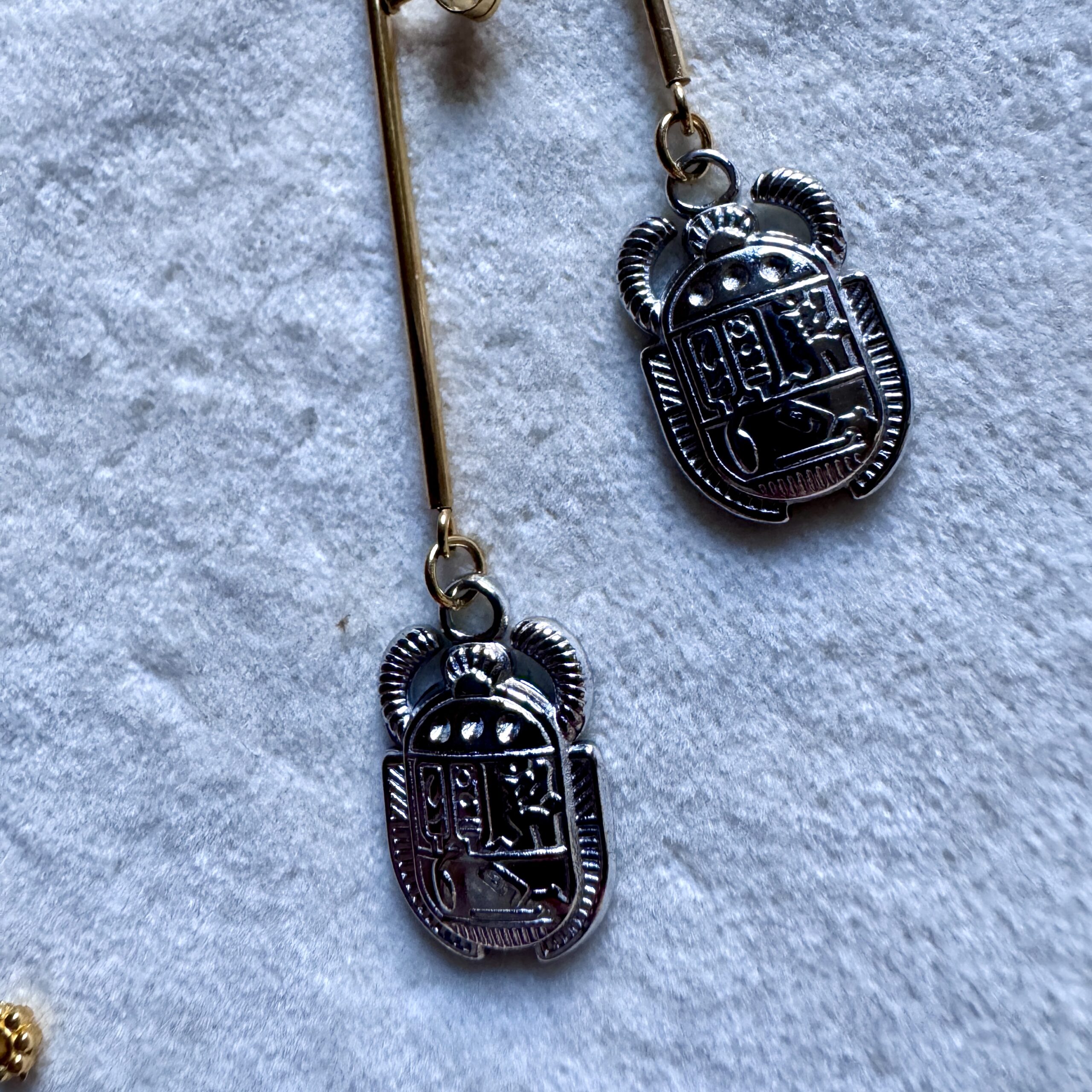 Boucles d'oreilles Scarabée – Image 3