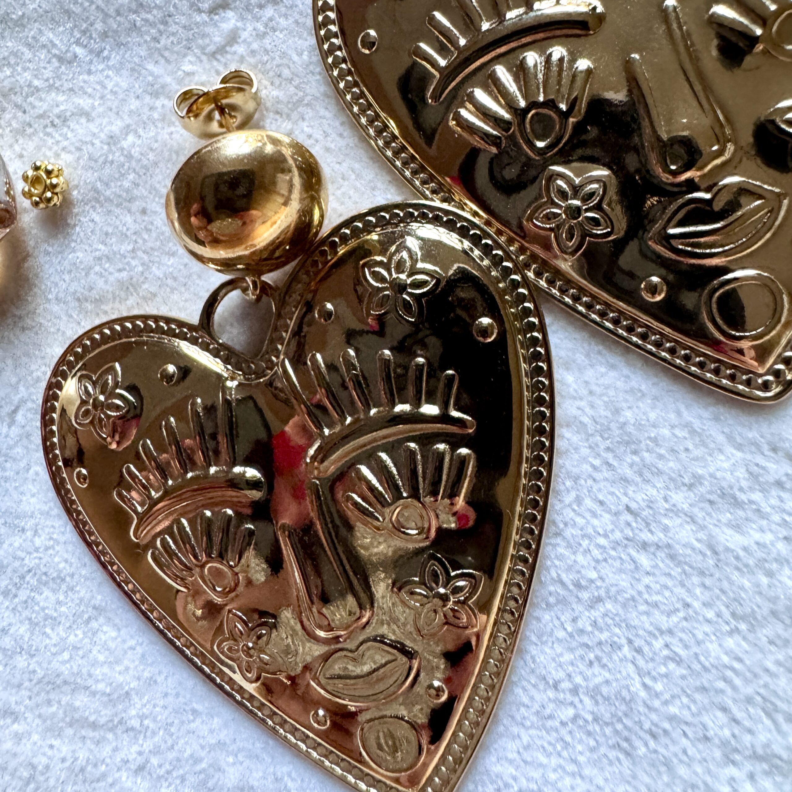 Boucles d'oreilles Coeur Mystique – Image 12