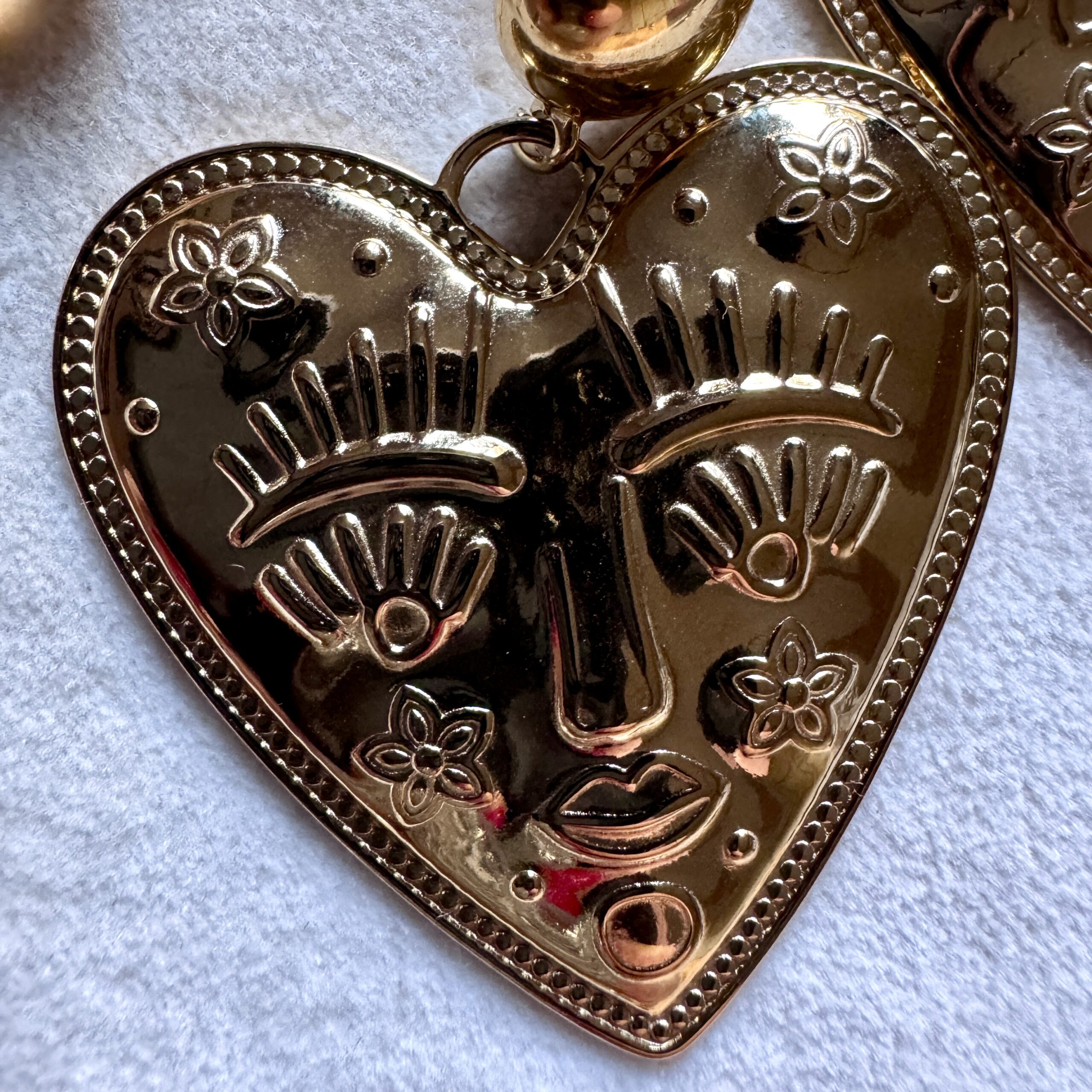 Boucles d'oreilles Coeur Mystique – Image 8