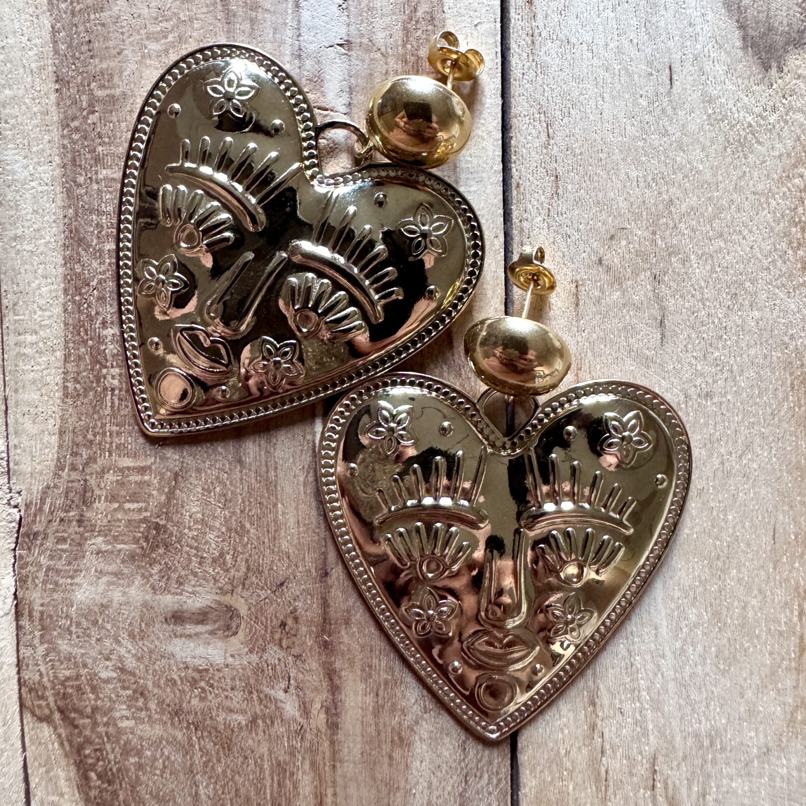 Boucles d'oreilles Coeur Mystique – Image 9