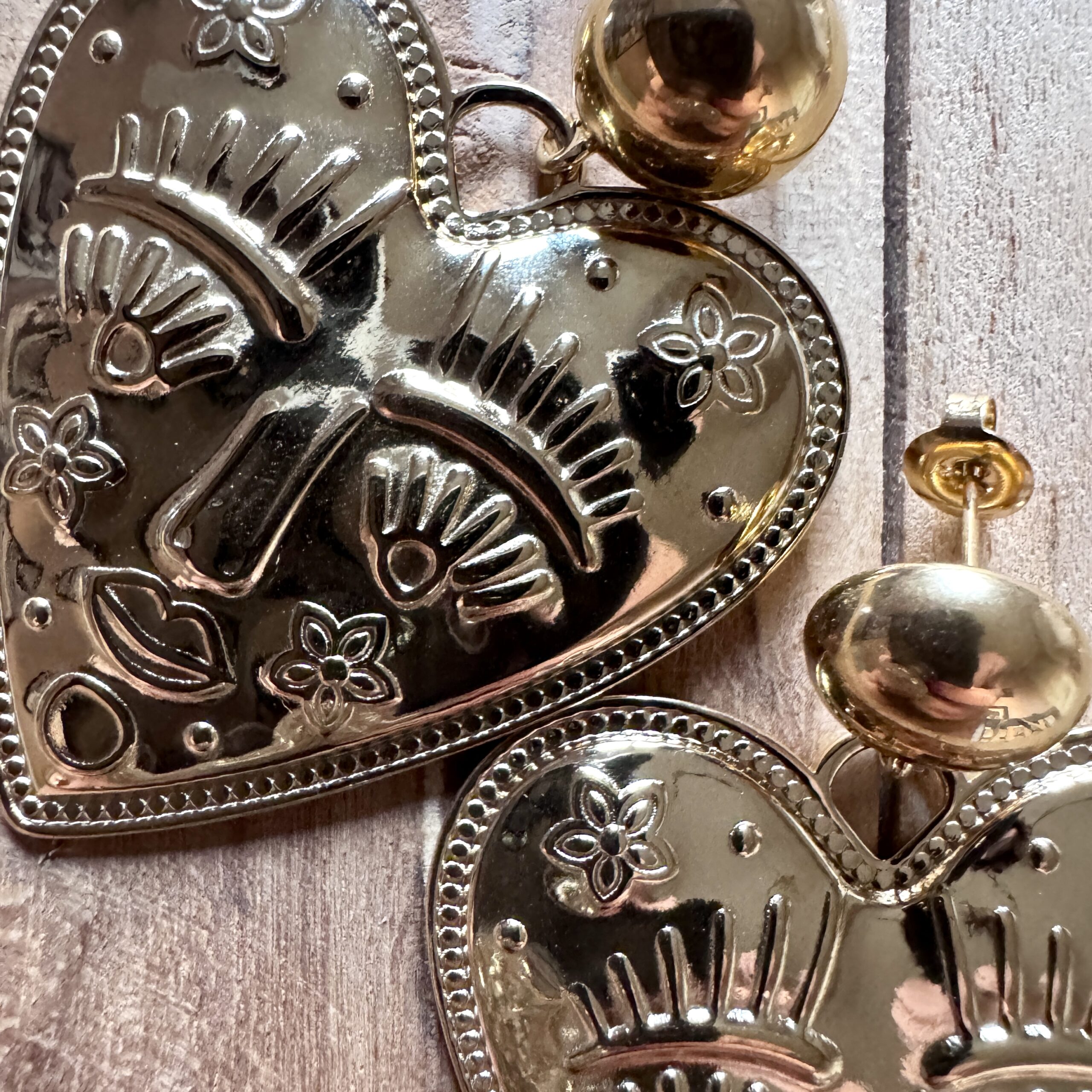 Boucles d'oreilles Coeur Mystique – Image 10