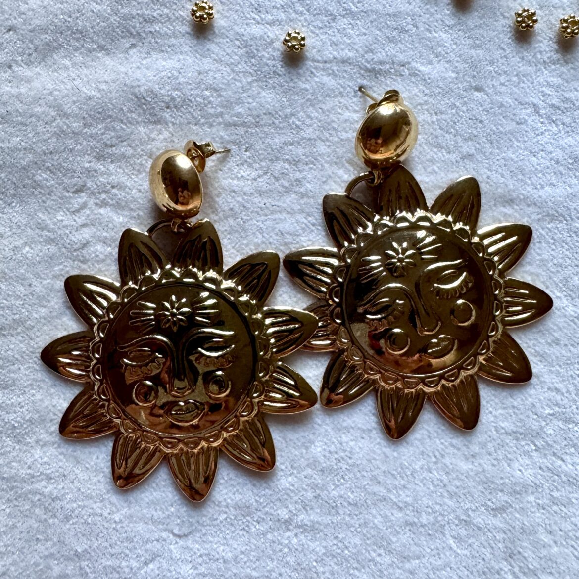 Boucles D’oreilles Soleil