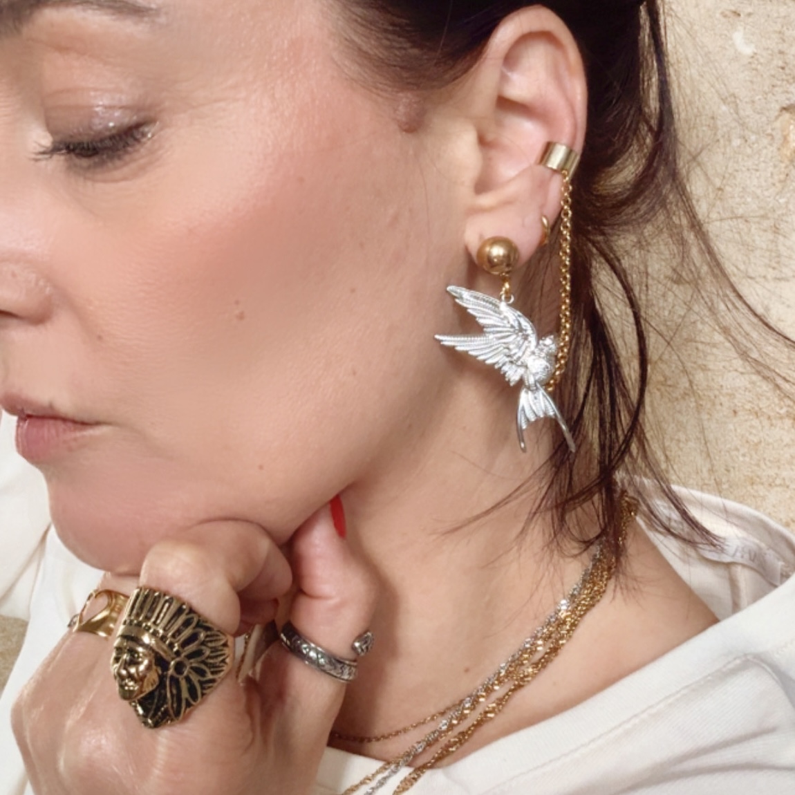 Boucles d'oreilles L'envolée – Image 3