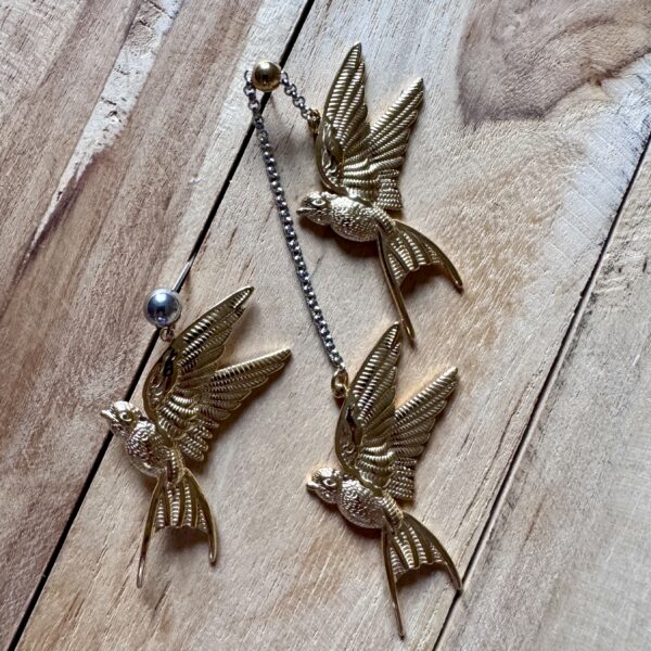 Boucles d'oreilles Birdy